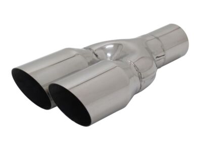 Novus Endrohr zum Anschweißen 2 x 76mm MS-Design Y-Endrohr universal