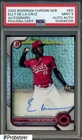2022 Bowman Chrome Mega Box Elly De La Cruz RC Rookie PSA 9 PSA/DNA AUTO