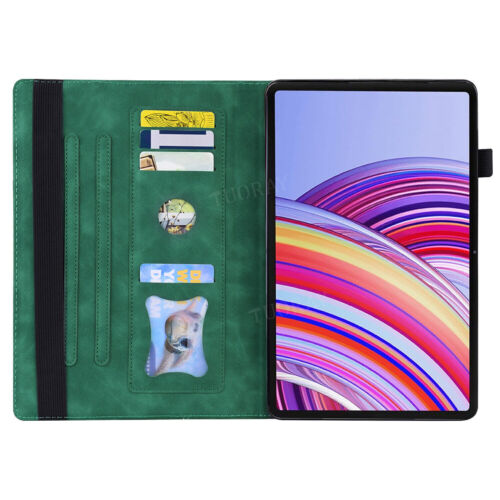 Custodia portafoglio in pelle supporto cover per Xiaomi Redmi Pad Pro 12,1" SE Mi Pad 5 6 Pro - Foto 12 di 61