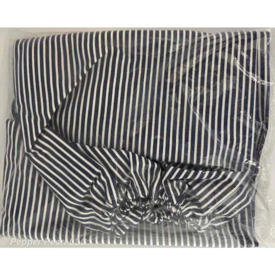 Disfraz Pirata Rayas Pantalones Azul Blanco Adulto Mediano Teatro Halloween Juegos con disfraces Foto 2 de 2