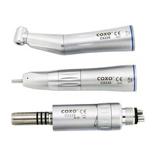 YUSENDENT Dental Low Speed Inner Water Straight Contra Air Motor Handpiece Kit