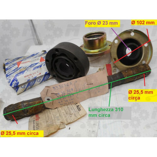Arbre De Transmission Arrière De Voiture RC En Acier Résistant à L