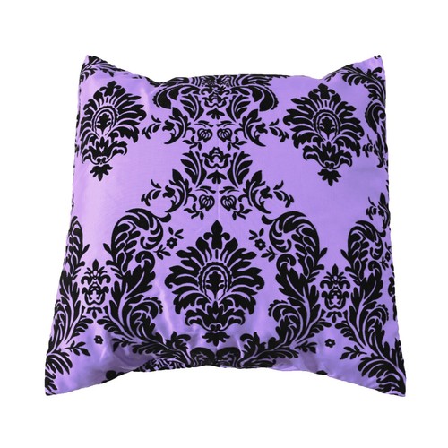Taffeta Damask Victorian Print Decorative Throw Pillow 18" x 18" Cushion Cover - Picture 17 of 51