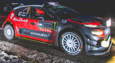 Spark S5159 Citroen C3 WRC - Rally Monte Carlo 2017 1/43 #NEW