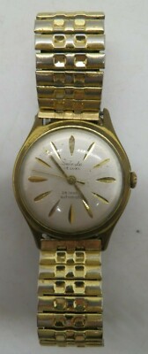 Selecta Deluxe 25 Jewel Automatic, Anti Magnetic, Water Protected, Running, EX!