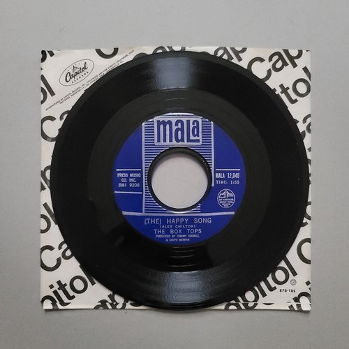 Mala The Box Tops Soul Deep / Happy Song 45RPM 7" - Imagen 2 de 3
