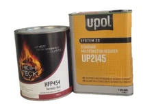Torredor Red Basecoat Paint Gallon Ford FL HIGH TECK HFP454  & Medium Reducer