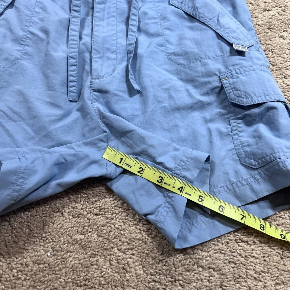 Pantalones Cortos de Senderismo REI Nylon UPF 30+ Azul Cordón Talla XL 16/18 Niñas Foto 3 de 4