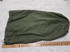 US Army Military Laundry Bag Duffel Storage VTG Barrack Sack Green Drawstring