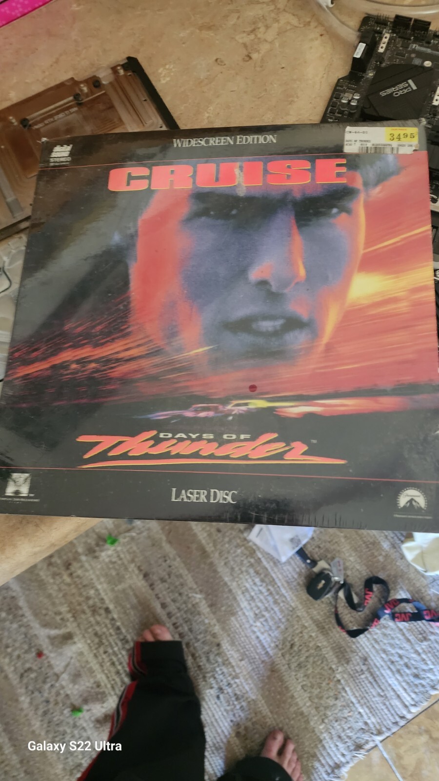 Days of thunder unopened Laserdisc eBay