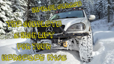 98-05 Mercedes Ml W163 Infidel Garage Stage Two 3 Lift Kit