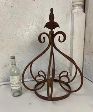 24 Wrought Iron Top Crown Architecture Plant ...