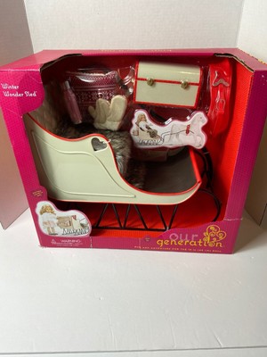 our generation christmas sleigh