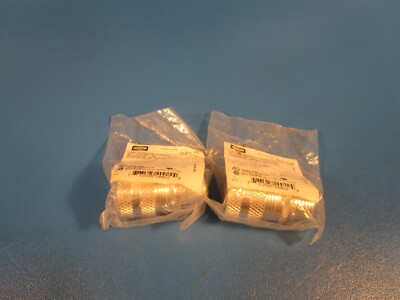 LOT OF 2 HUBBELL SCH1022, ALUMINUM CORD CONNECTOR 1/2  NPT