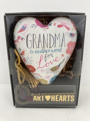 Art Hearts Grandma Is Another Word for Love Key Stand Hang Ornament by Demdaco