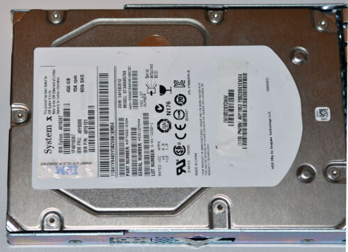 IBM 450GB 15K 6Gbps 3.5" 49Y6098 49Y6097 49Y6101 SAS Hard Drive (ST3450857SS) - Picture 5 of 5