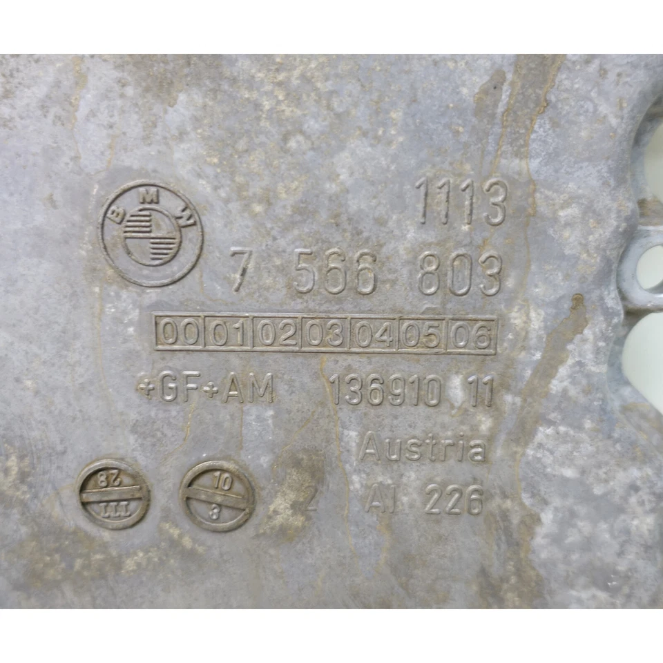 Оригинальный нижний поддон для масла 2010–2017 BMW X5 X6 50iX ///M N63 S63 - Изображение 2 из 3