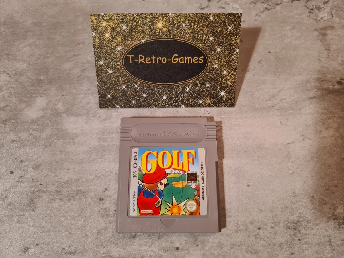 Nintendo Game Boy Classic Juego Golf Modul EUR