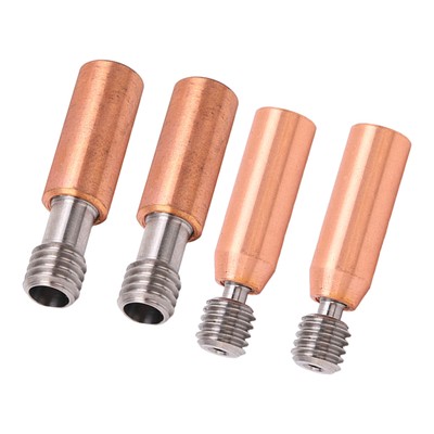 2x 3D Printer Throat Nozzle Bimetal For Ender 3 3 V2 3 Pro Hotend