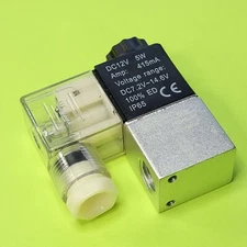 2V025-08 DC 12V 2 Position 2 Way Solenoid Valve Electric Pneumatic Power Control