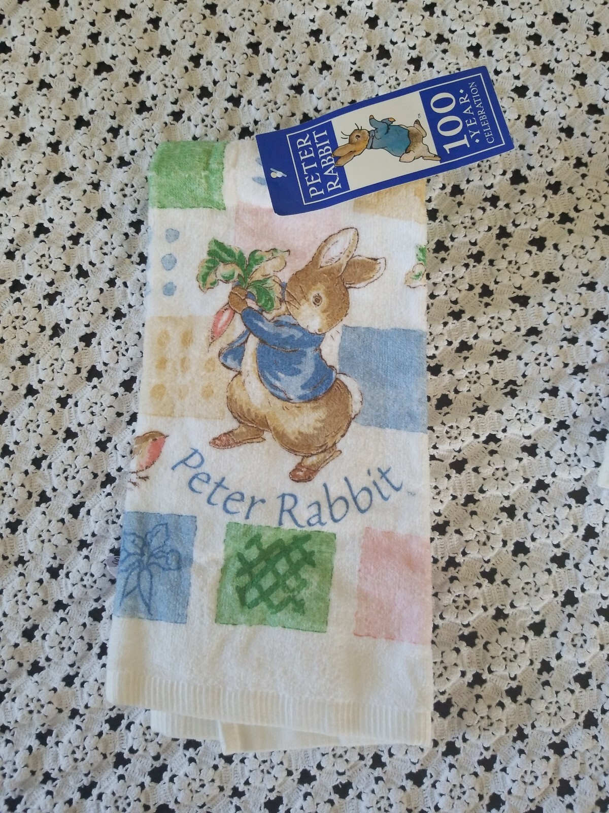 peter rabbit bath towel