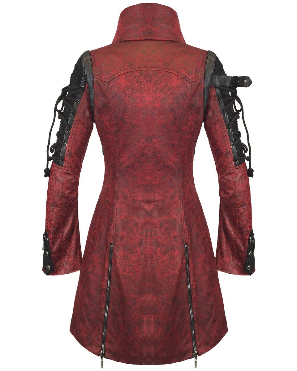 Interpretación Mes sugerir Chaqueta Venenosa Punk Rave para Hombre Rojo Negro Cuero Sintético Gótico Steampunk Abrigo Militar | eBay Interpretación Mes sugerir Chaqueta Venenosa Punk Rave para Hombre Rojo Negro Cuero Sintético Gótico Steampunk Abrigo Militar | eBay