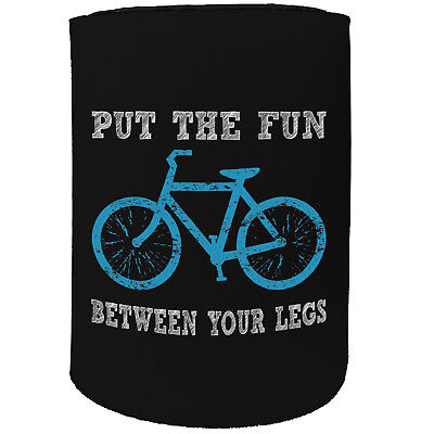 Stubby Holder-Put Fun BETWEEN LEGS Cycle Cyclist-Funny Novelty Birthday