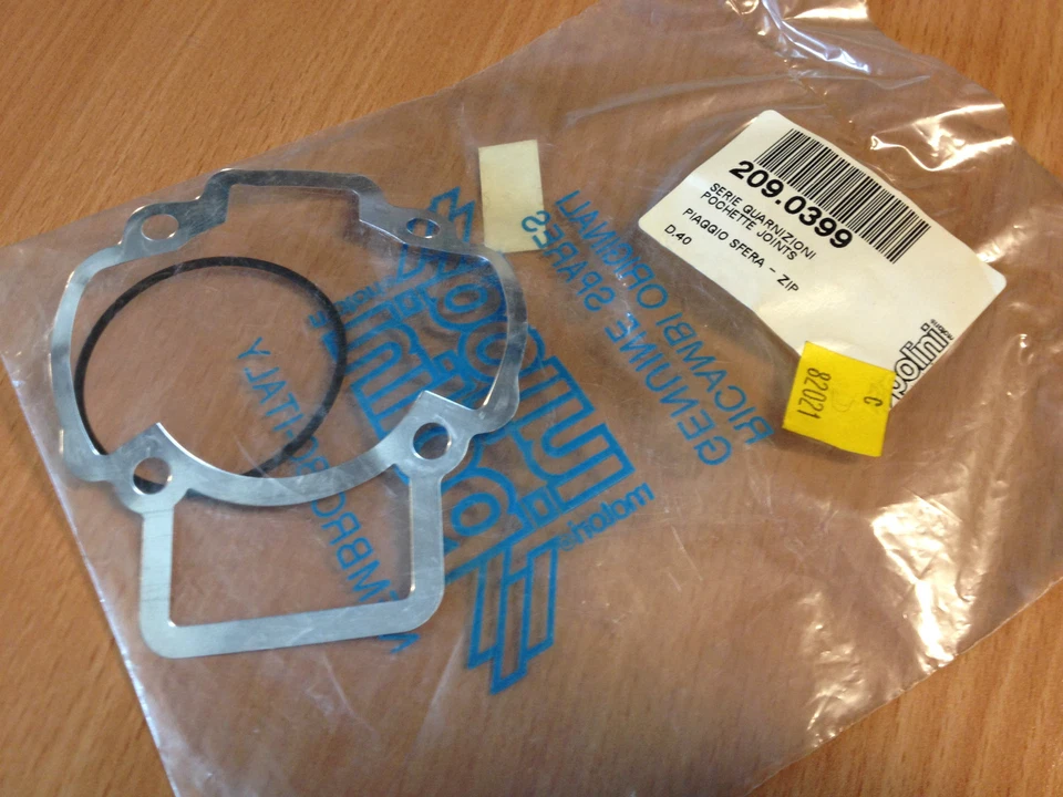 POCHETTE DE JOINTS POLINI 50cc SCOOTERS PIAGGIO VESPA ITALJET APRILIA TYPHOON