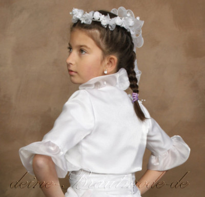 Kommunionjacke Bolero Jacke Kommunion