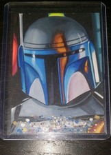 Topps Star Wars Sketch Mandalorian by Jay Manchand 1/1 Artist Proof STUNNING!!!