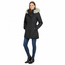 ONLY Fries Winter Parka mit Kunstfellkapuze