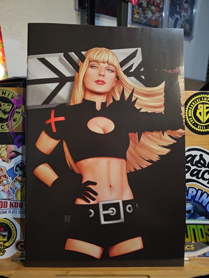 X-Men 1(2024) John Tyler Christopher Negative Space Variant Cover Magik