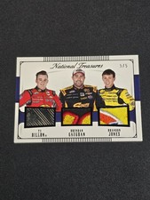 Brandon Jones Brendan Gaughan Ty Dillon 2016 National Treasures Patch #/5 68738