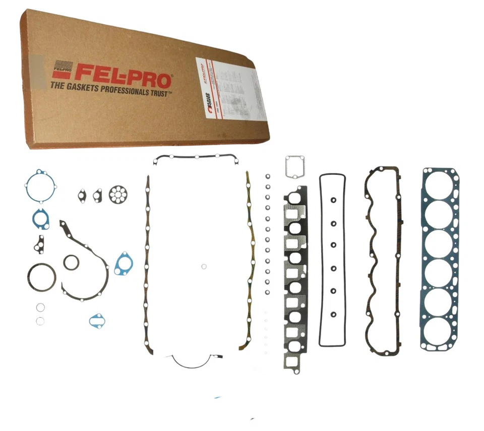 NUEVO FEL-PRO 260-1006 Kit de motor Juego completo de juntas apto para Ford 240 300 6 cilindros Foto 2 de 4
