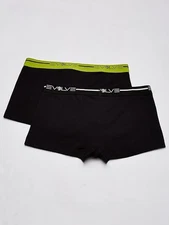 "Evolve Men'S Cotton Stretch No Show Trunk Underwear Multipack "