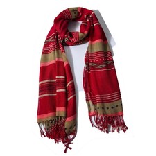 Old Navy Scarf Red Southwest Tribal Print Boh...