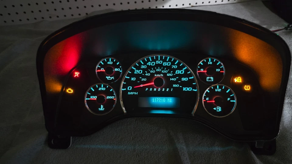 Chevy Express GMC Savana Gauge Cluster 2008-2010 Foto 3 de 4