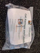 Rabbitgoo Pet Cat Harness and Leash Escape Proof Adjustable Vest for Cats Gray S