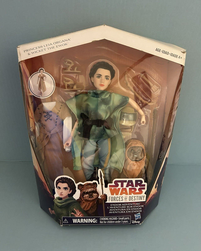 Hasbro Star Wars Forces of Destiny Leia Organa & Wicket Endor Adventure 2017