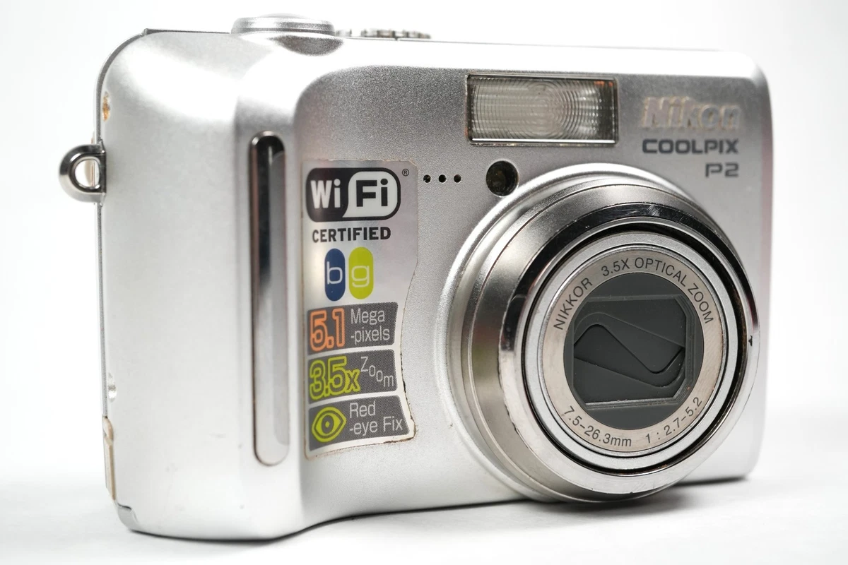 Nikon COOLPIX P2 デジタルカメラ Preços baixos em Câmeras digitais Nikon Coolpix P2 | eBay