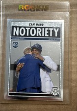 2025 Panini Mosaic - Notoriety Cameron Ward #17 (RC) Rookie Card
