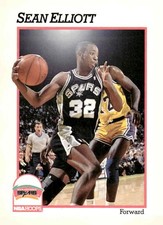 1991-92 Hoops #190 Sean Elliott