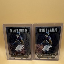 Panini Absolute Football Draft Diamonds Nico Collins Texans 2025 Lot of 2