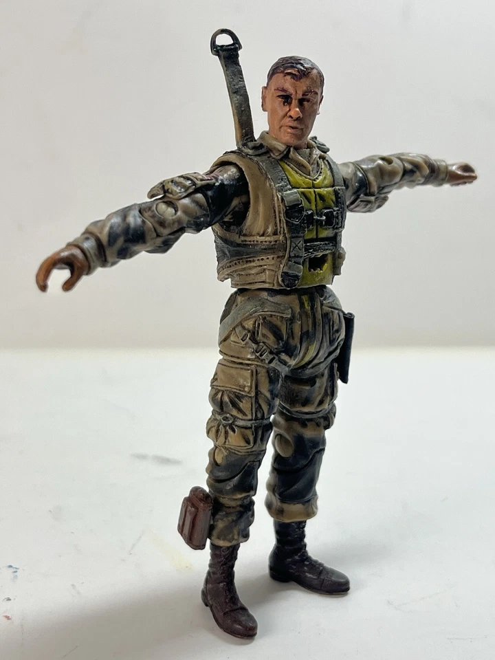 FIGURA DE ACCIÓN 2005 BBI Blue BoxToys Elite Force US Airborne Paracaidista LT Lucas Foto 3 de 4