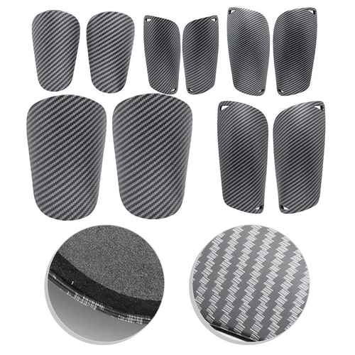 Reliable Protection Imitation Carbon Fiber Shin Guards for Football Players - Picture 3 of 17