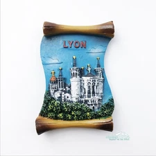 France Lyon Tourist Travel Gift Souvenir 3D Resin Refrigerator Fridge Magnet