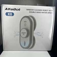 AlfaBot X8 Window Cleaning Robot, Ultrasonic Atomization Intelligent MSRP $149