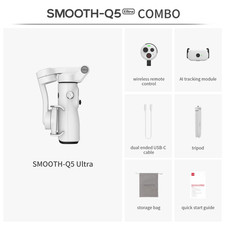Zhiyun Smooth Q5 Ultra Combo 3-Axis Gimbal Stabilizer AI-Tracking Smartphone