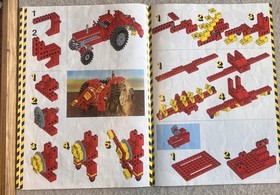 Lego Technic Farm Tractor (952 + Implements) Instruction Manual Only