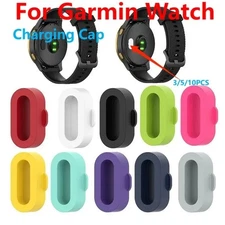 Silicone Charger Port Protector Anti-dust Plug Cover Cap Fit For Garmin Fenix